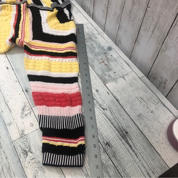 CJ Banks Multicolored Stripe Long Cardigan 1X - Picture 9 of 10
